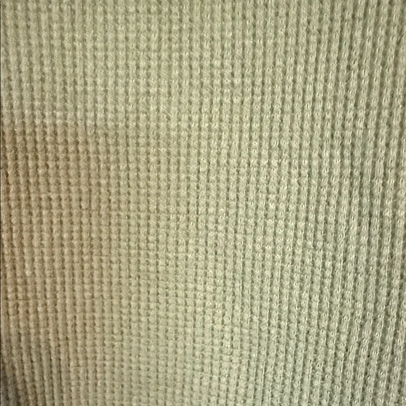 Olive Green Long Sleeve Women's Top - Picture 3 of 5